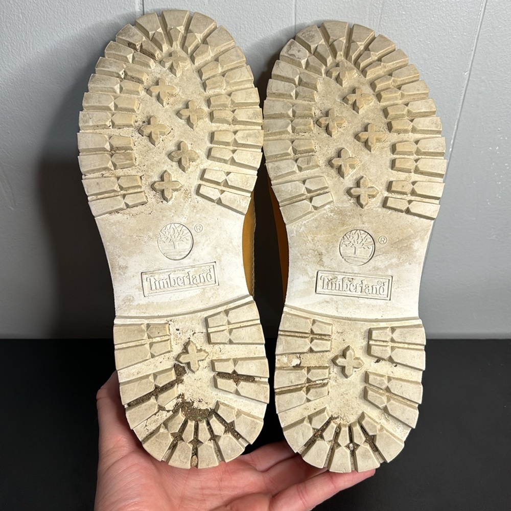 Timberland Nellie Double Wheat Womens Boot 23391 Wheat Preloved size 7.5 M - Picture 8 of 12